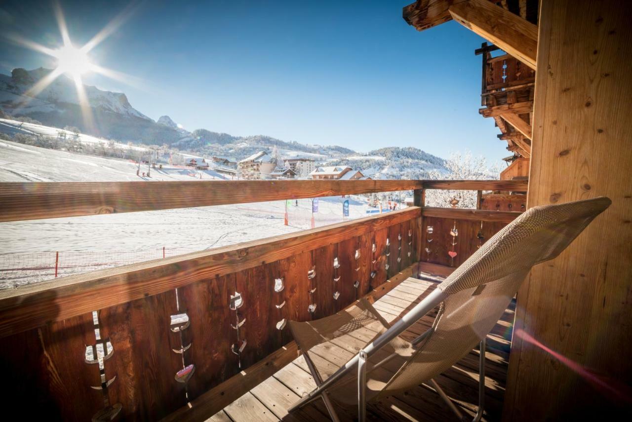Montana Chalet Hôtel&Spa Le Sauze Buitenkant foto