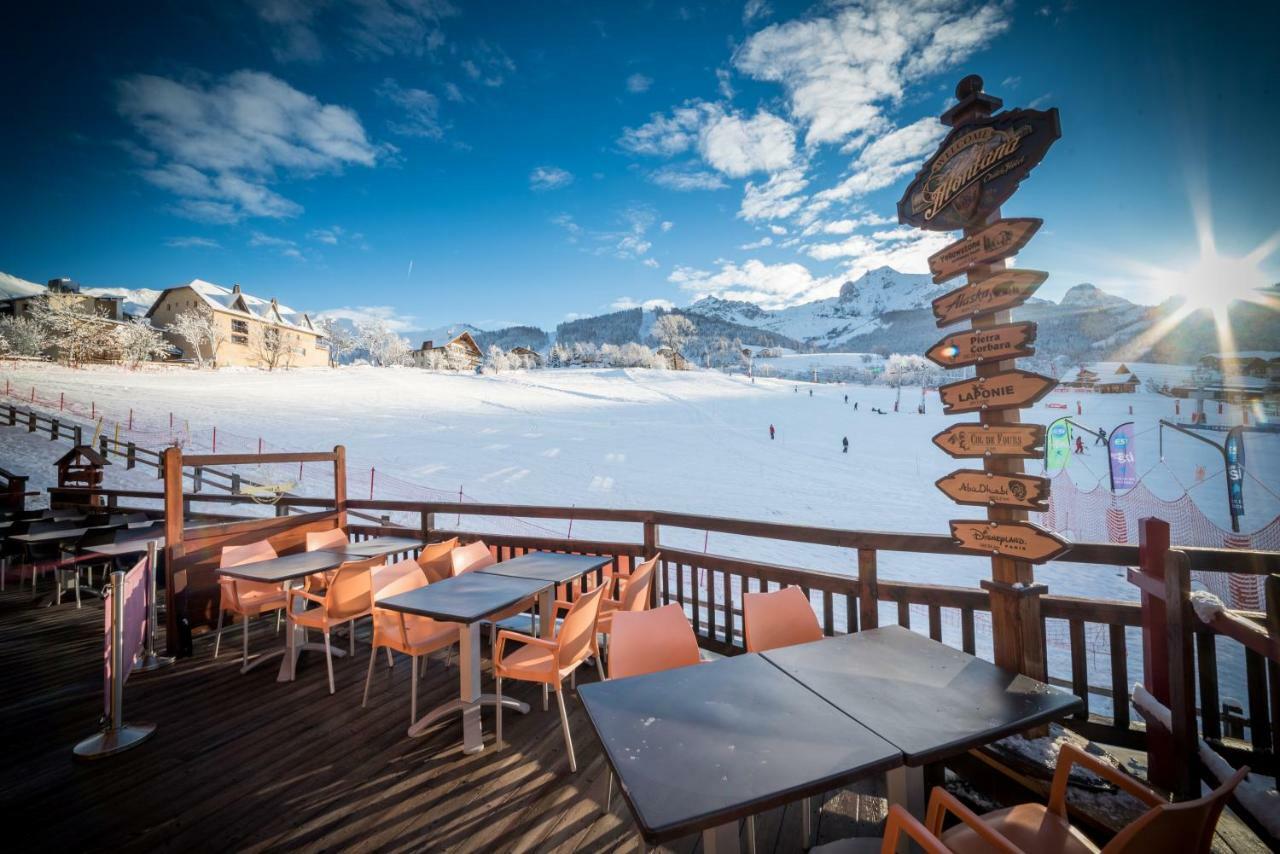 Montana Chalet Hôtel&Spa Le Sauze Buitenkant foto
